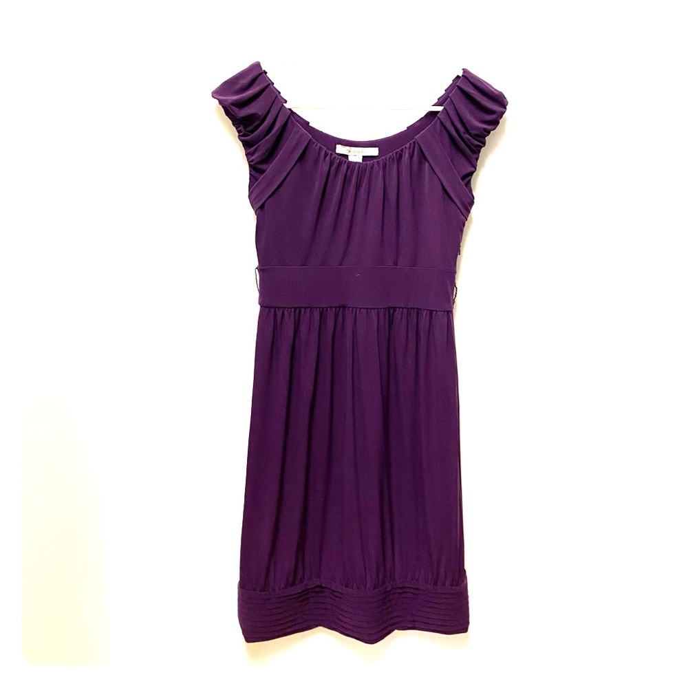Purple party dress